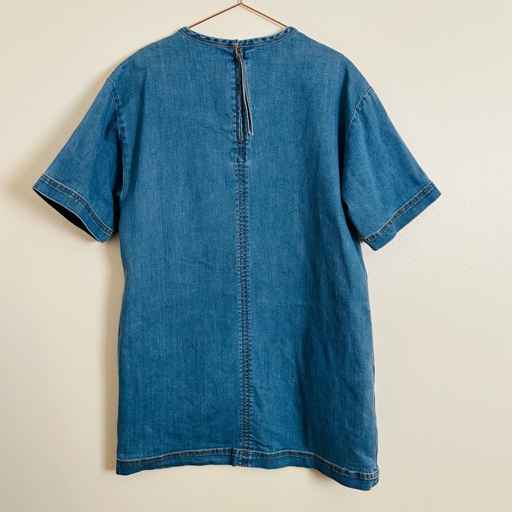 Marc Jacobs Blue Denim Mini Dress - Picture 9 of 10